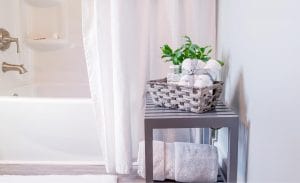 Shower curtain - Claims for treated articles in the USA