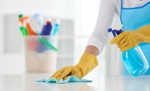 Cleaning supplies